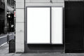 Blank Template #058 Street Advertising Frame Mockup | bulkmockup Frame Template | Instant Download JPG | Commercial Use | MockupBulk