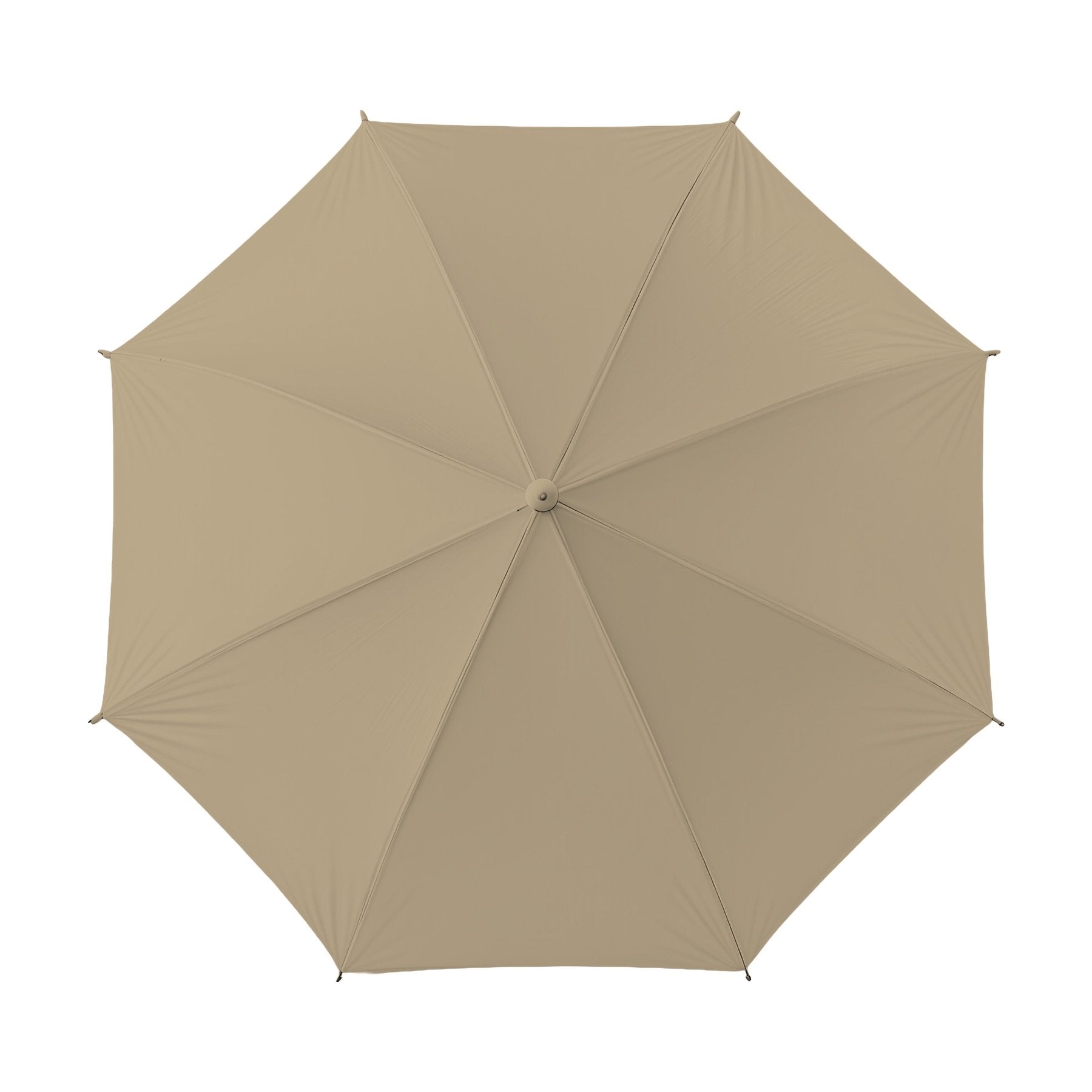 Umbrella Mockup — Khaki — High-Res Mockup Template | JPG Digital Download | Commercial Licence | MockupBulk