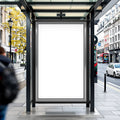 Street Advertising Frame Mockup | Blank Template #059 — Blank Frame Template for Etsy | bulkmockup JPG Download | Commercial Use | MockupBulk