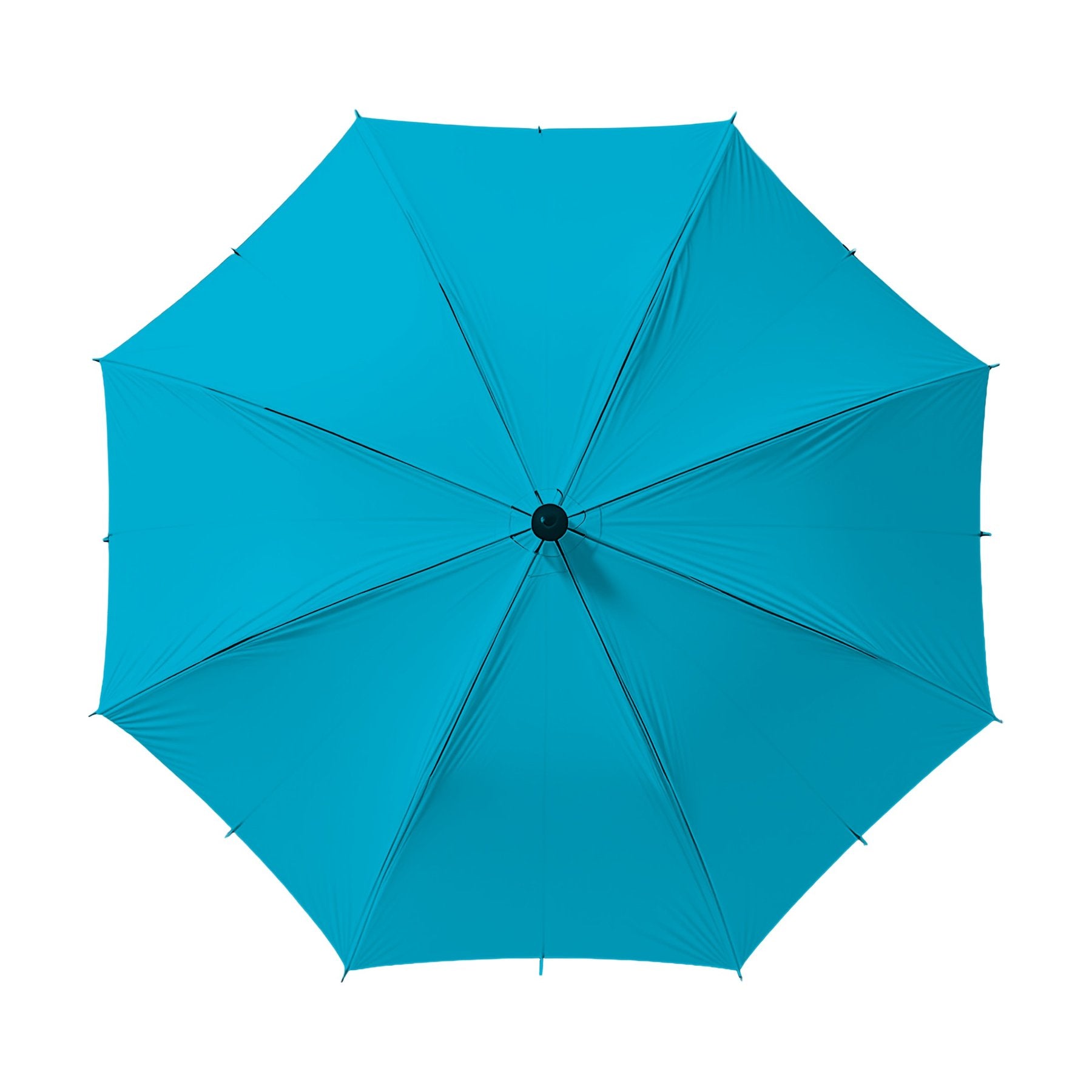 Umbrella Mockup — Aqua Angle45 View — High Resolution JPG | POD Mockup Template | Commercial Use Download | MockupBulk