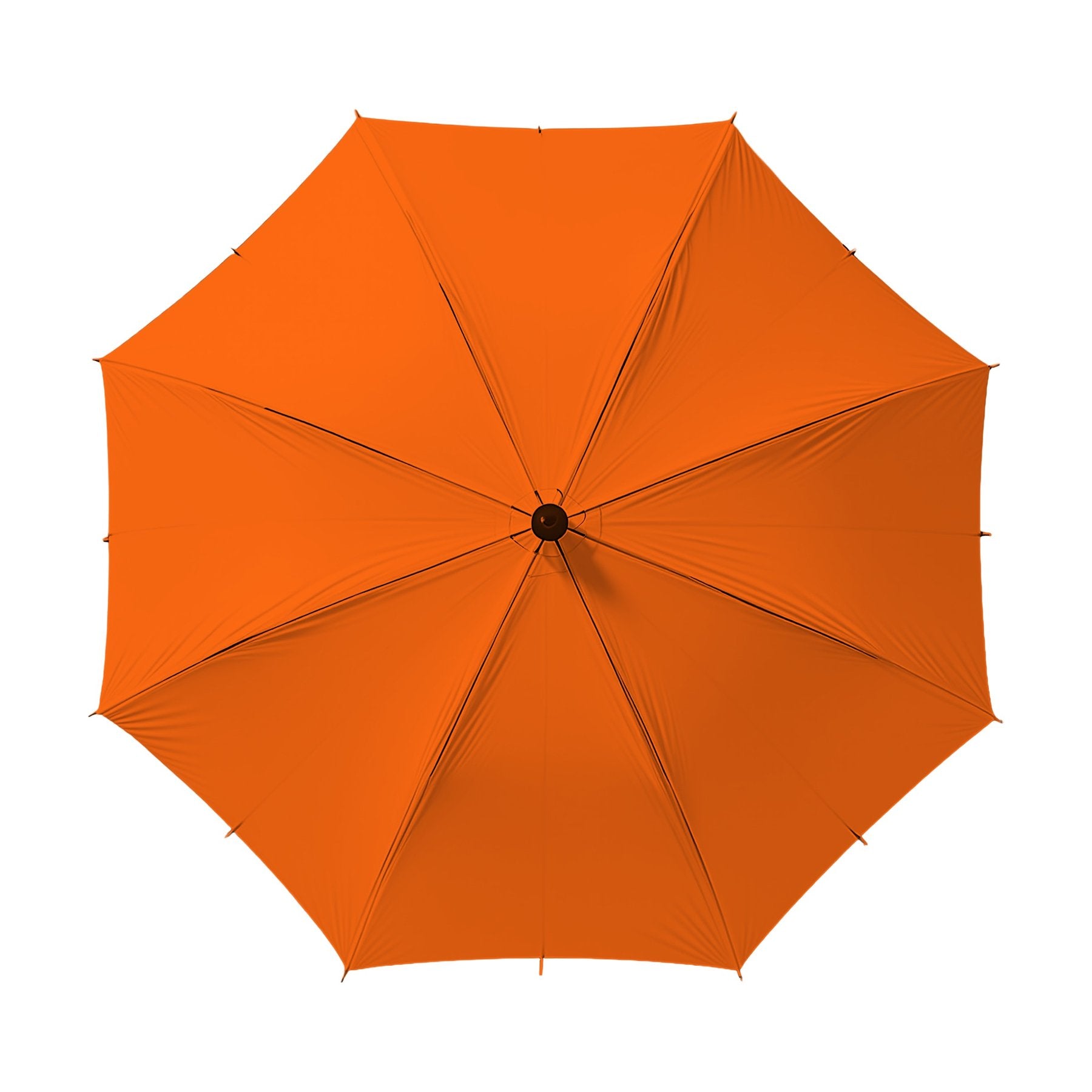 Bright Orange Angle45 View Umbrella Mockup | Digital Download Mockup | High-Resolution JPG | Commercial Use Included | MockupBulk