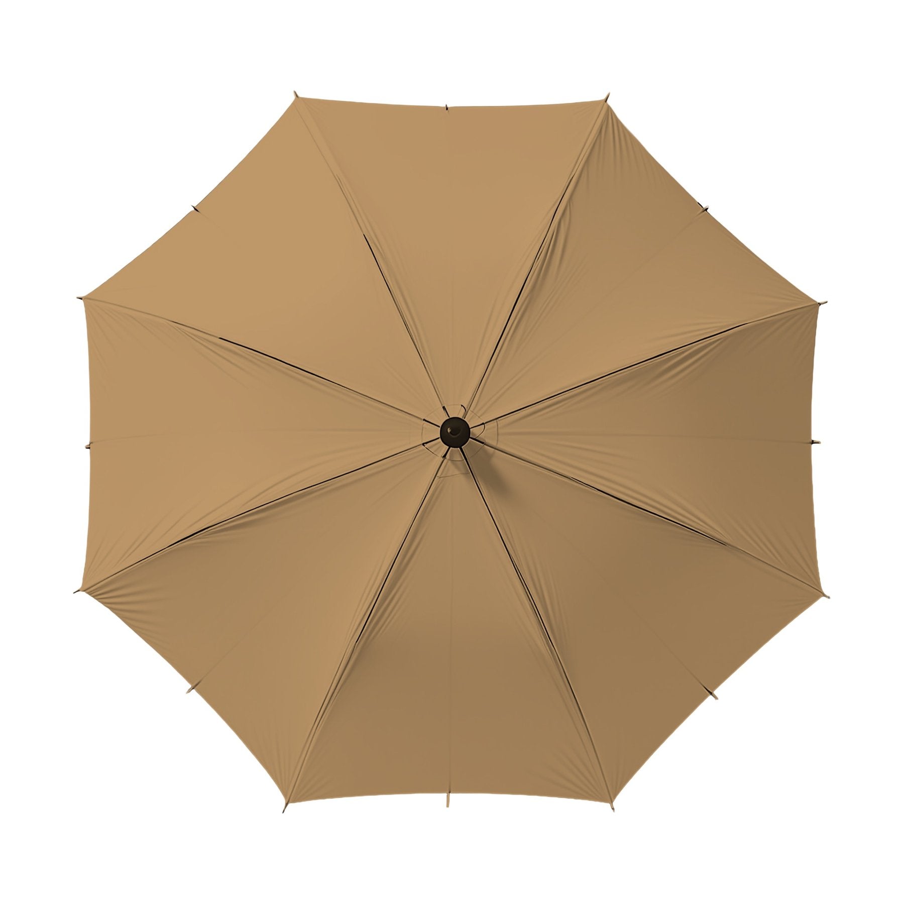 Umbrella Mockup | Camel Angle45 View — High Resolution JPG | POD Mockup Template | Commercial Use Download | MockupBulk