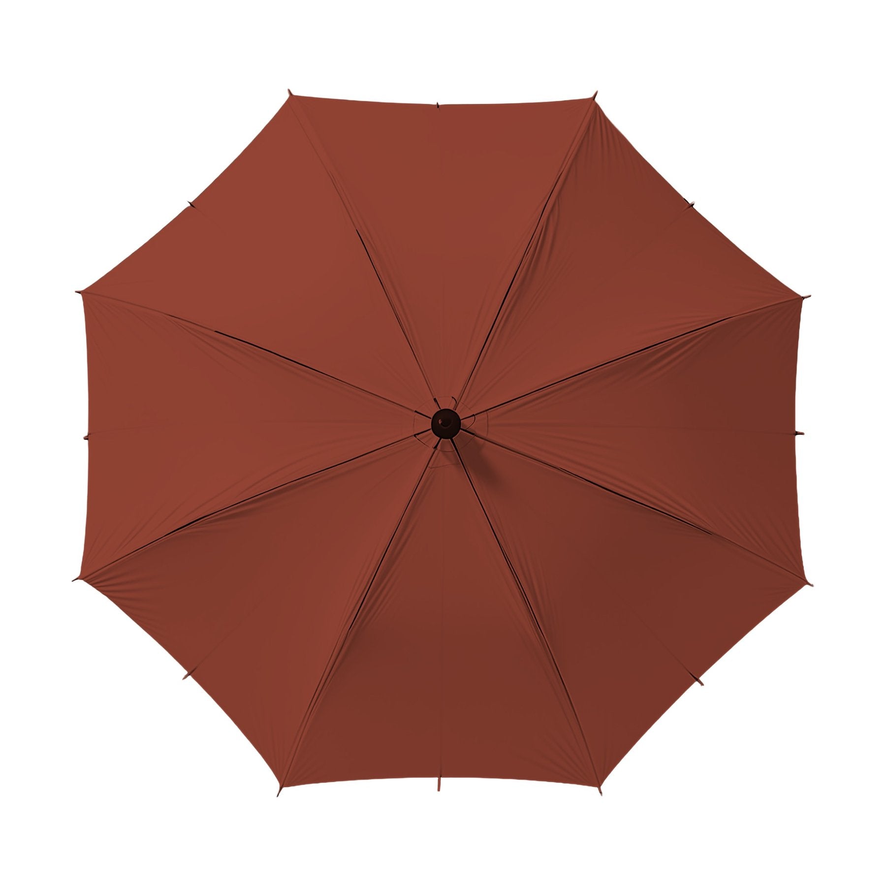 Umbrella Mockup, Chestnut Angle45 View | High-Res Mockup Template | JPG Digital Download | Commercial Licence | MockupBulk