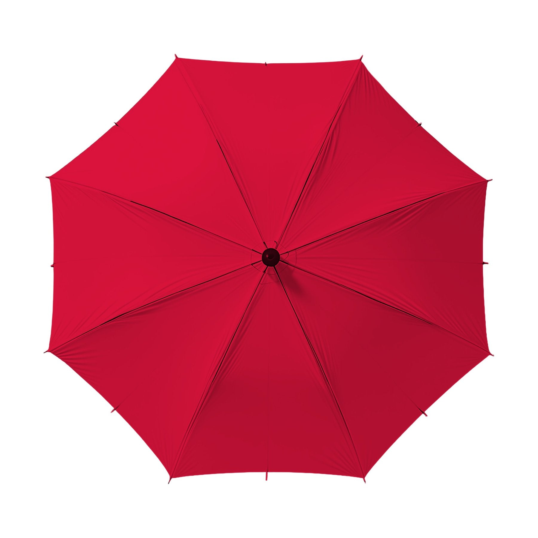 Umbrella Mockup | Crimson Angle45 View — High-Res Mockup Template | JPG Digital Download | Commercial Licence | MockupBulk