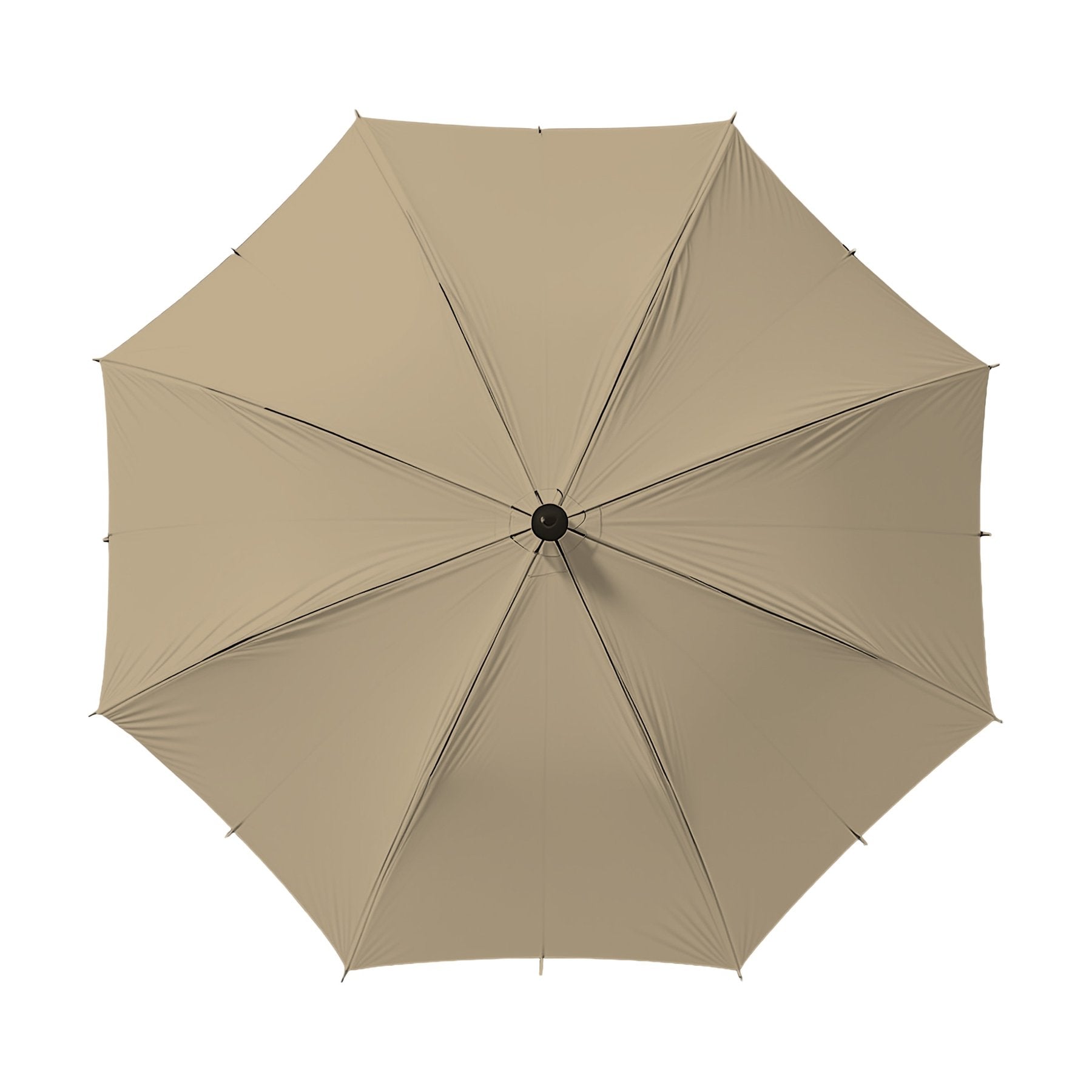 Umbrella Mockup, Khaki Angle45 View | High-Res JPG Instant Download | Commercial Use | Etsy POD Shopify Template | MockupBulk