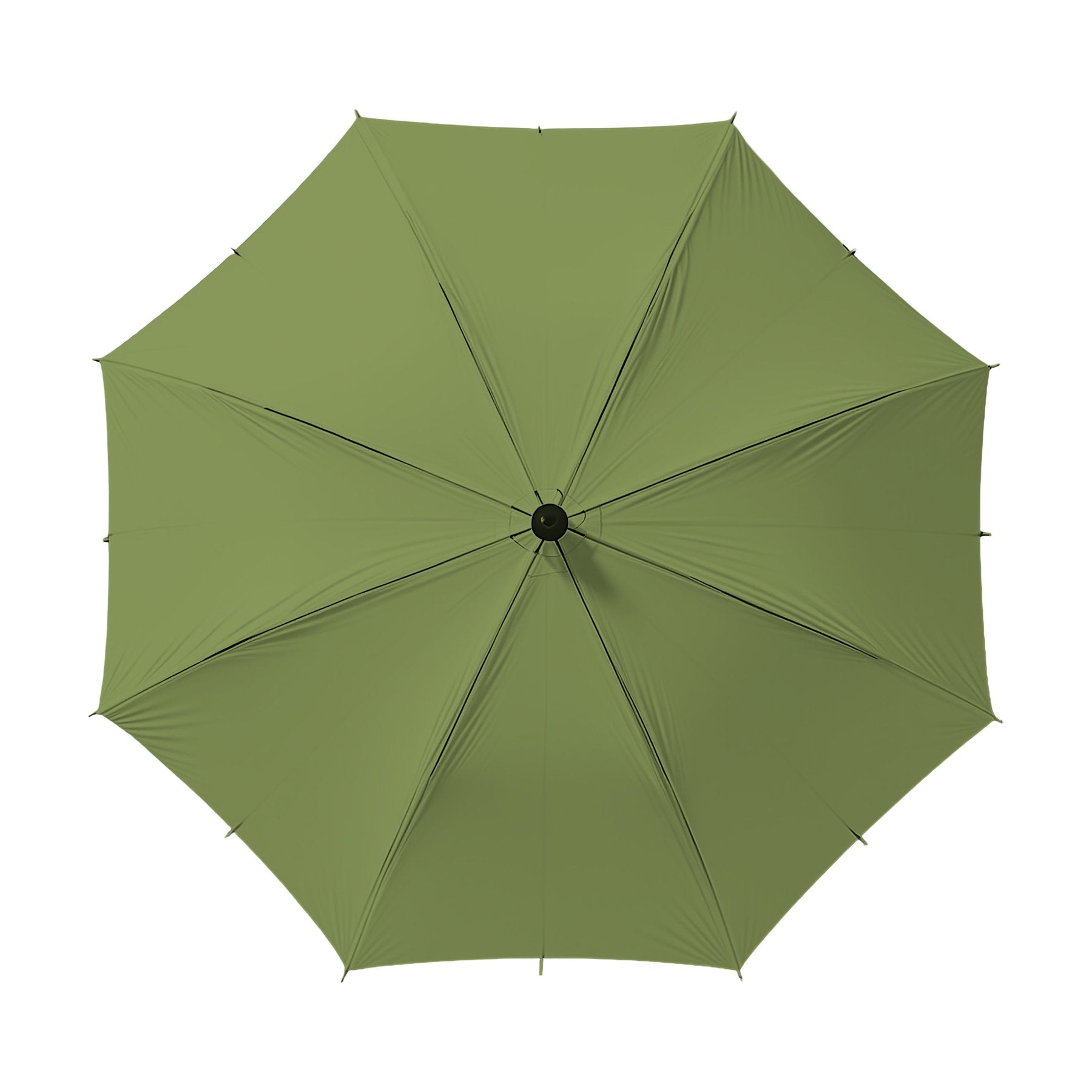 Umbrella Mockup — Moss Angle45 View — High-Res Mockup Template | JPG Digital Download | Commercial Licence | MockupBulk
