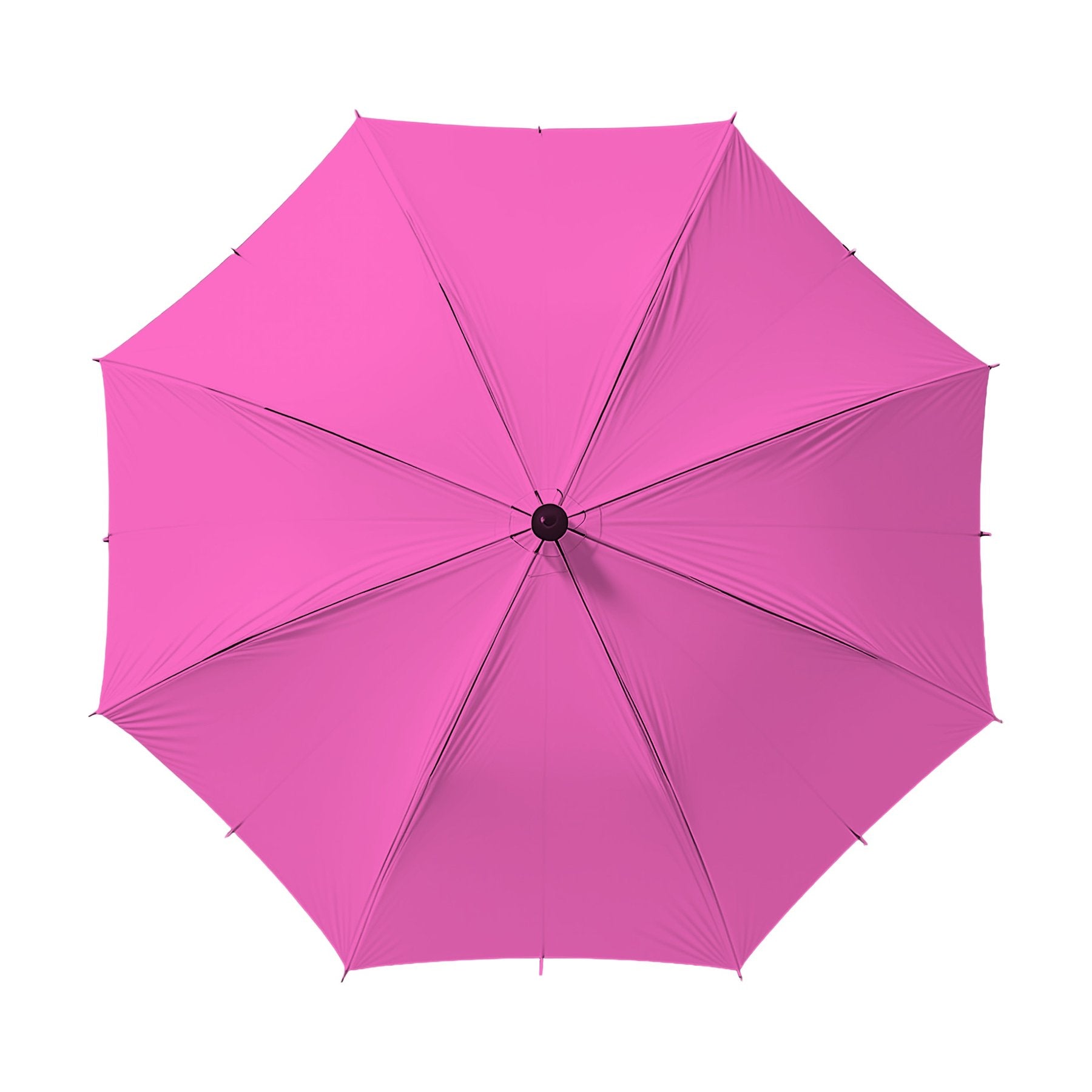Umbrella Mockup | Neon Pink Angle45 View | High Resolution JPG | POD Mockup Template | Commercial Use Download | MockupBulk