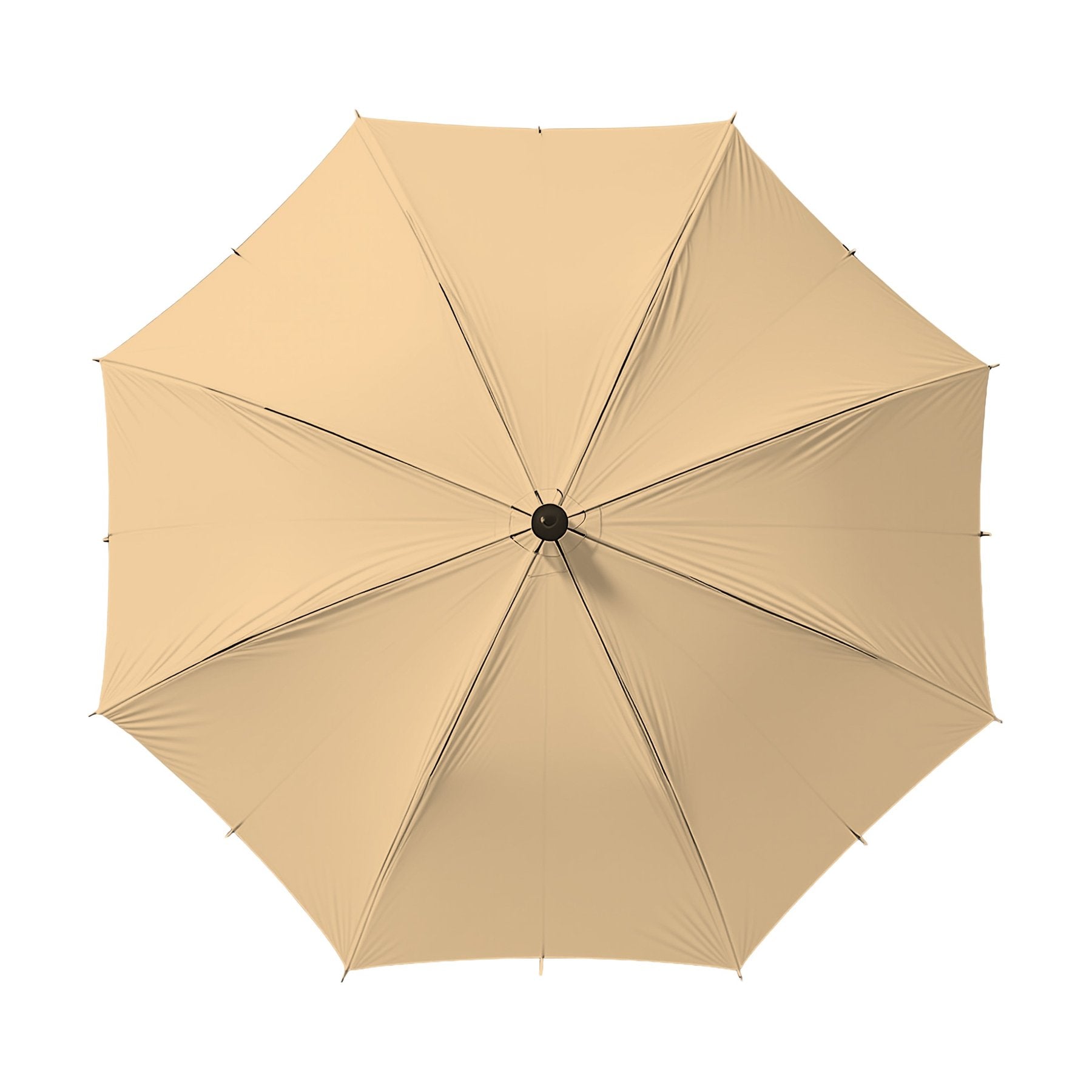 Umbrella Mockup — Sunset Angle45 View — High-Res Mockup Template | JPG Digital Download | Commercial Licence | MockupBulk