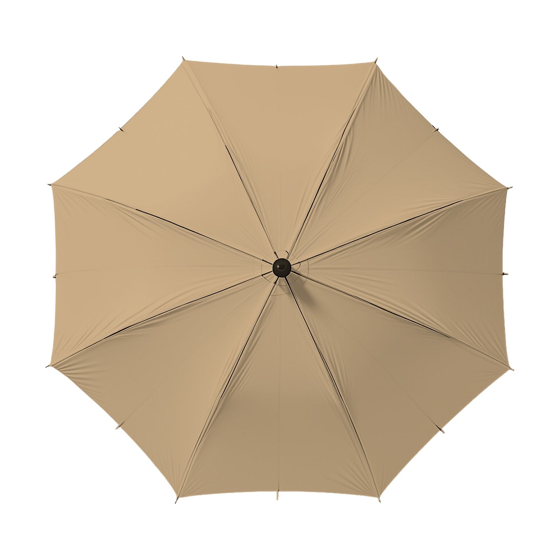 Umbrella Mockup | Tan Angle45 View | Product Mockup JPG | Instant Download | Commercial Use for POD Sellers | MockupBulk