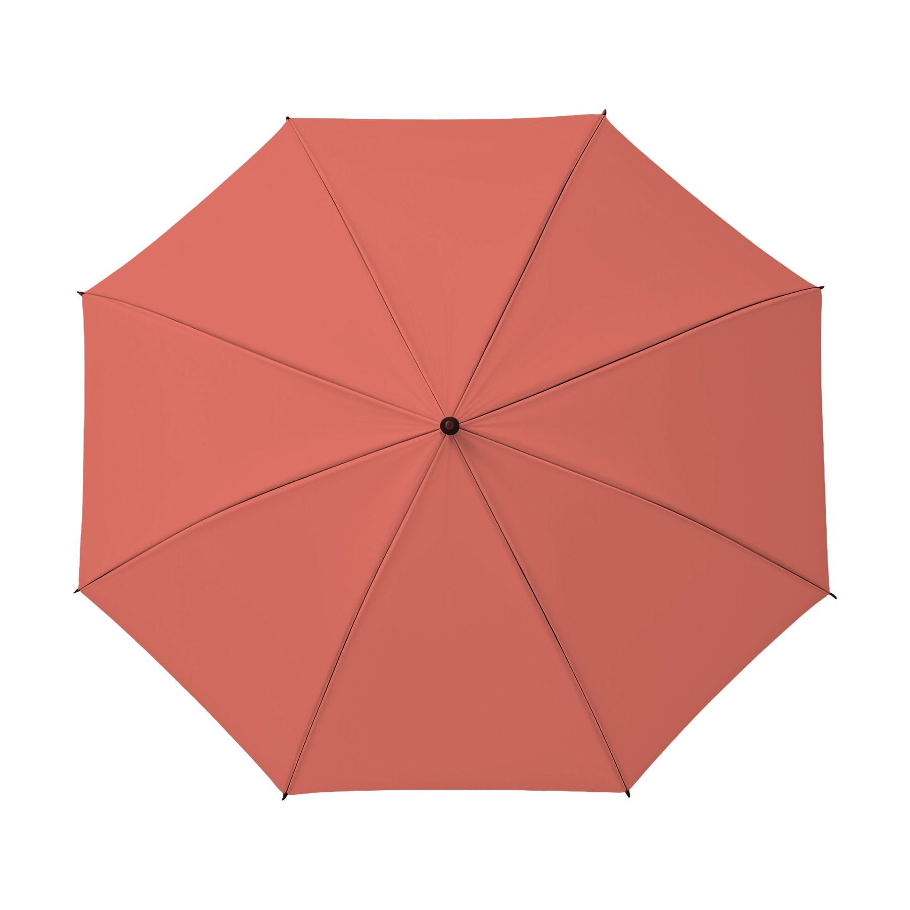 Bright Salmon Umbrella Mockup | Print on Demand Mockup | High-Res JPG Download | Commercial Use Included | MockupBulk