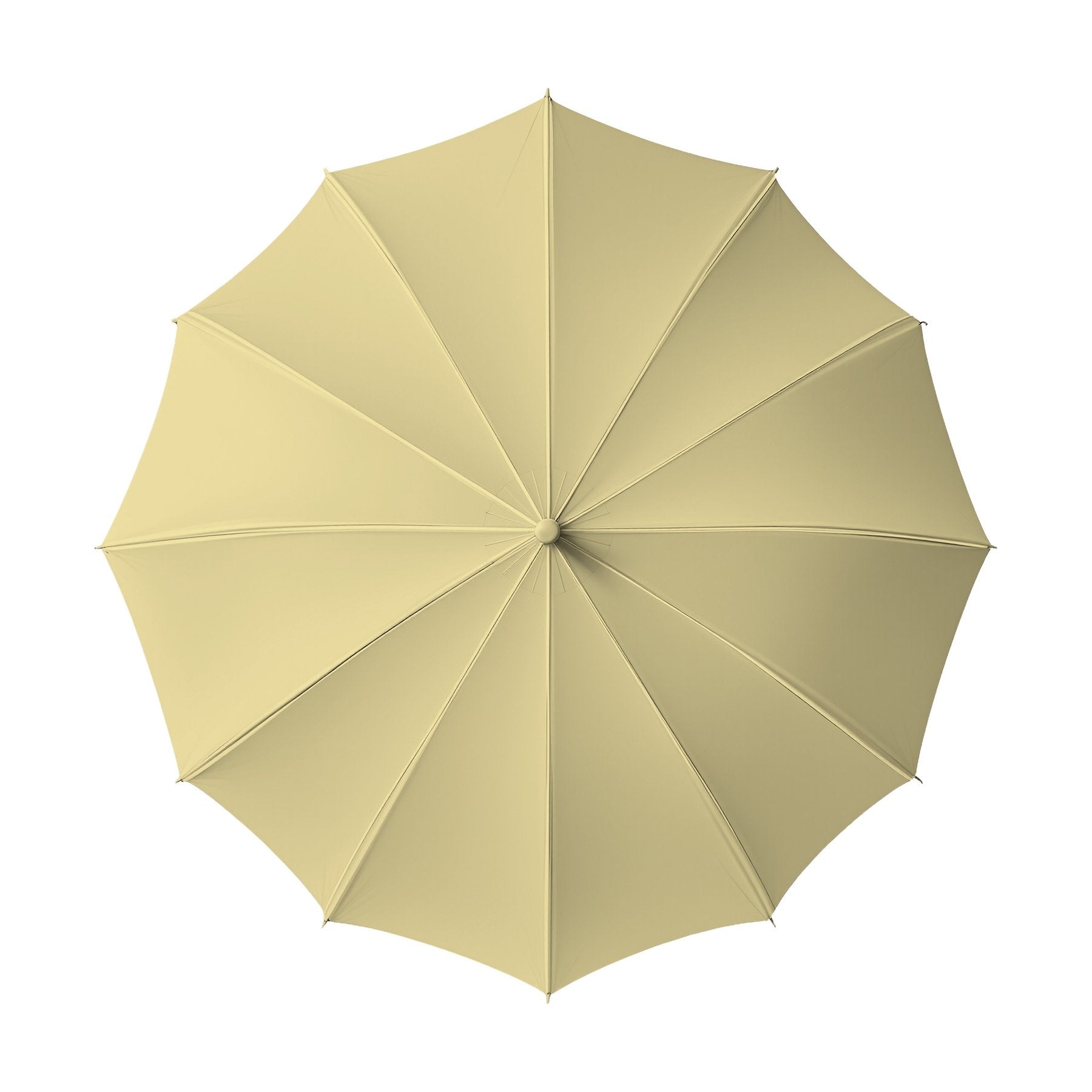Umbrella Mockup, Banana Cream | Print on Demand Mockup | High-Res JPG Download | Commercial Use Included | MockupBulk