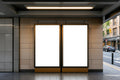 Street Advertising Frame Mockup — Blank Template #062 — Instant bulkmockup Download | Blank Frame JPG Template | Commercial Use | MockupBulk