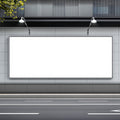 Street Advertising Frame Mockup, Blank Template #069 | bulkmockup Frame Template | Instant Download JPG | Commercial Use | MockupBulk