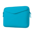 Aqua Angle45 View LaptopSleeve Mockup | Print on Demand Mockup | High-Res JPG Download | Commercial Use Included | MockupBulk