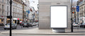 Street Advertising Frame Mockup — Blank Template #070 — bulkmockup Frame Template | Instant Download JPG | Commercial Use | MockupBulk