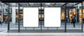 Street Advertising Frame Mockup | Blank Template #072 — High-Res Frame Template JPG | bulkmockup Mockup Store | Commercial Use | MockupBulk