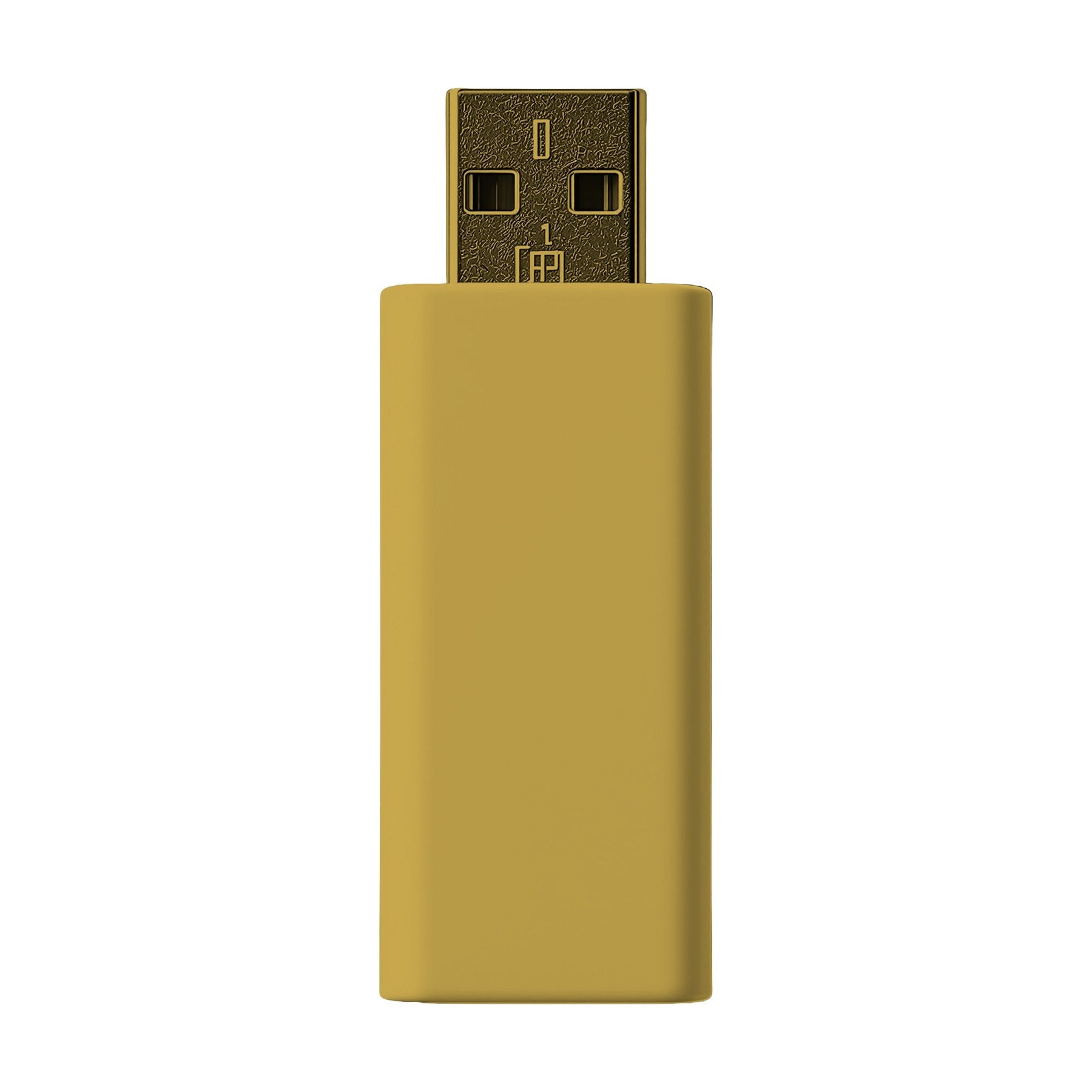 Antique Gold Angle45 View USBStick Mockup | High-Res JPG Instant Download | Commercial Use | Etsy POD Shopify Template | MockupBulk
