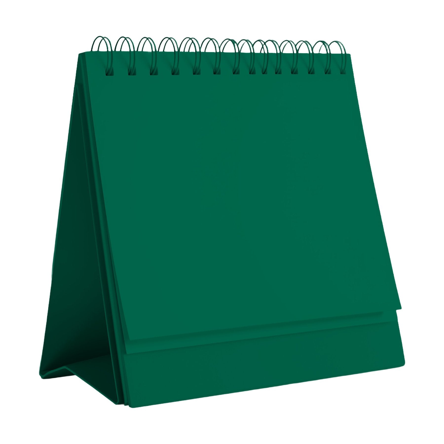 DeskCalendar Mockup — Bottle Green — High-Res Mockup Template | JPG Digital Download | Commercial Licence | MockupBulk