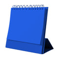 DeskCalendar Mockup | Blue Angle45 View | Instant Download JPG Mockup | POD Etsy Redbubble Printful | Commercial Use | MockupBulk