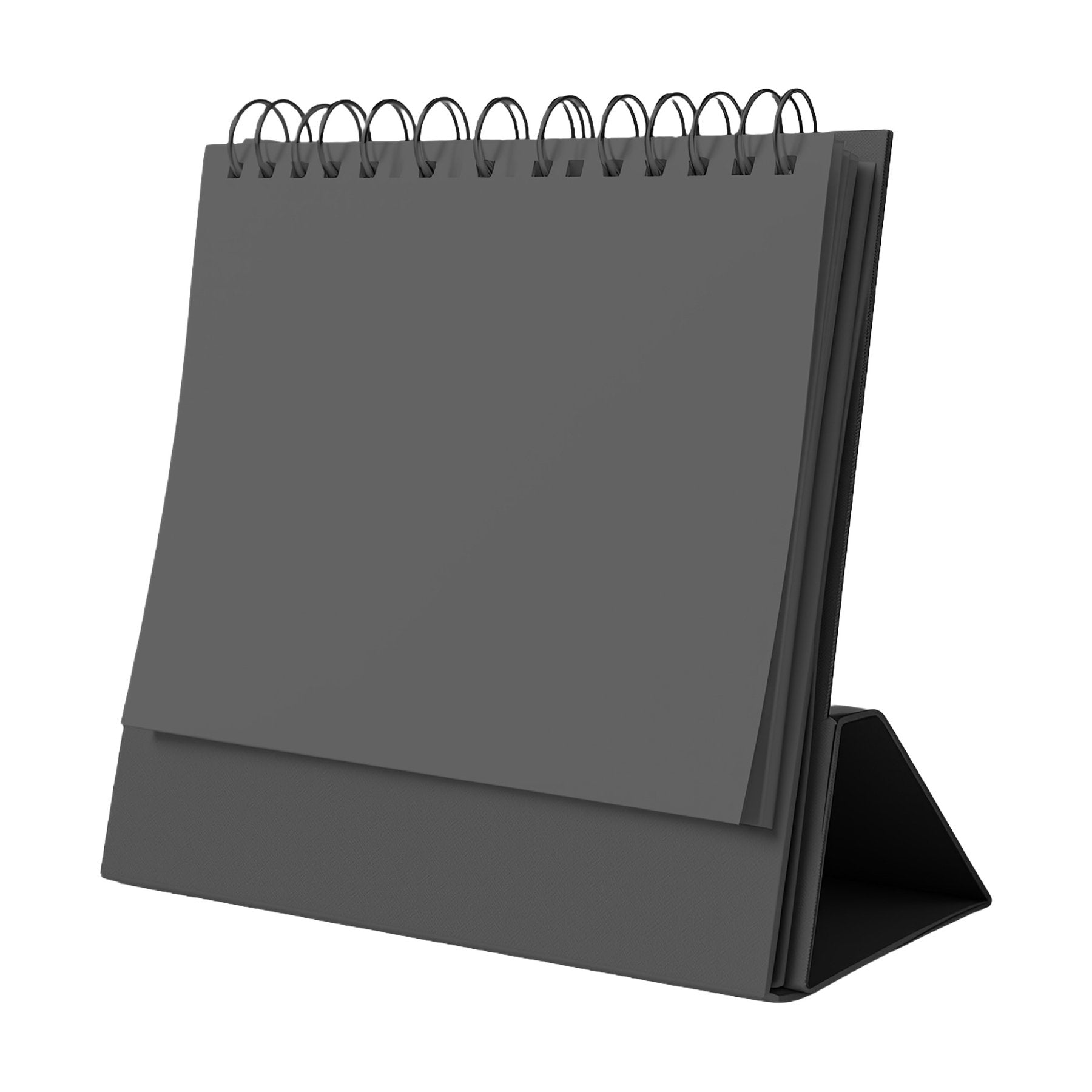DeskCalendar Mockup — Granite Angle45 View — Shopify Etsy Mockup Template | High-Res JPG | Commercial Use Download | MockupBulk