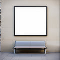 Street Advertising Frame Mockup — Blank Template #090 — bulkmockup Blank Frame Template | High-Res JPG | Commercial Licence | MockupBulk