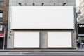 Street Advertising Frame Mockup, Blank Template #094 | bulkmockup Frame Template | Instant Download JPG | Commercial Use | MockupBulk