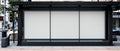 Blank Template #100 Street Advertising Frame Mockup | High-Resolution JPG | bulkmockup Template | For Etsy POD Print Sellers | MockupBulk