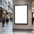 Street Advertising Frame Mockup — Blank Template #103 — High-Resolution JPG | bulkmockup Template | For Etsy POD Print Sellers | MockupBulk