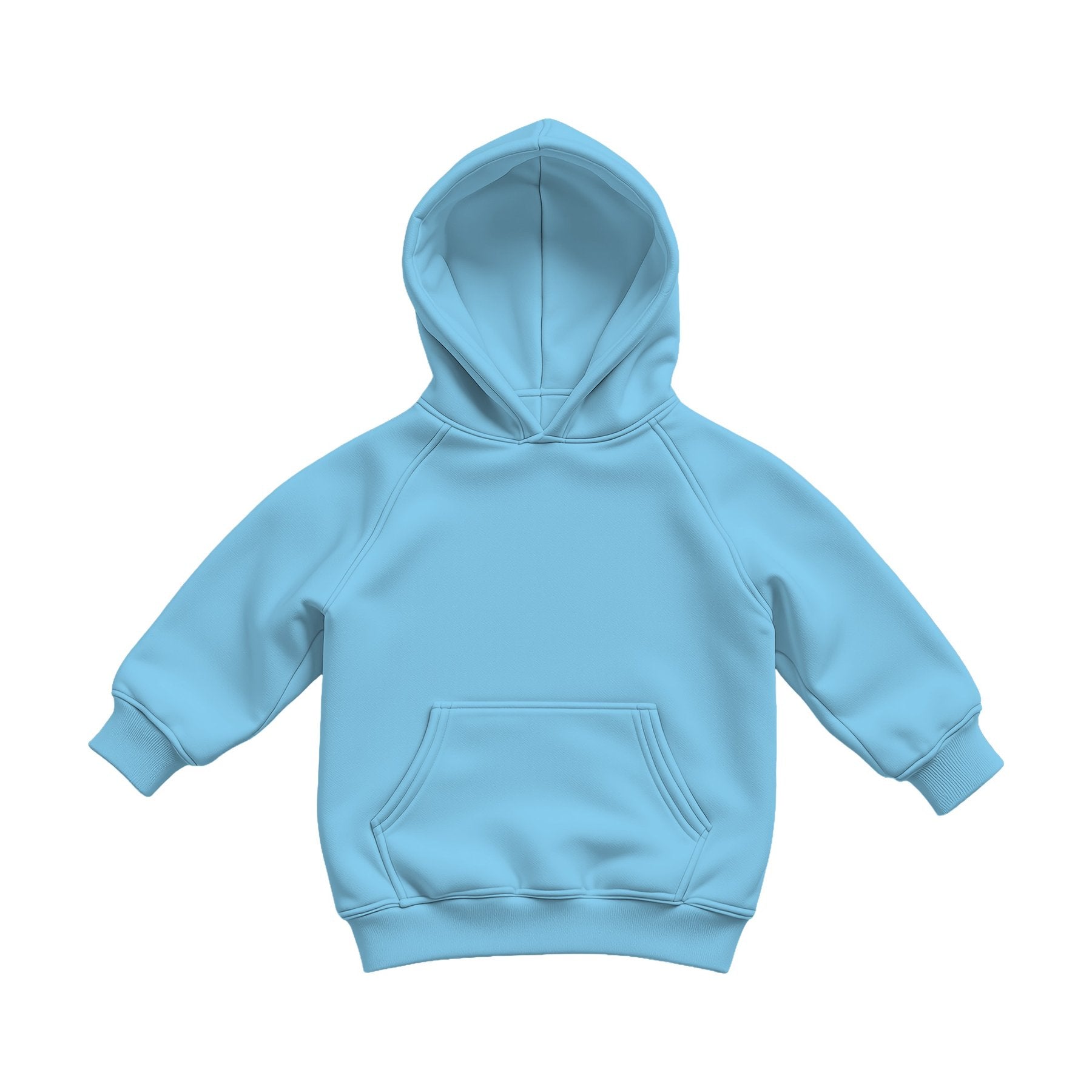 Hoodie Mockup — Baby Blue — Etsy POD Mockup Template | Instant Download JPG | Commercial Use | MockupBulk