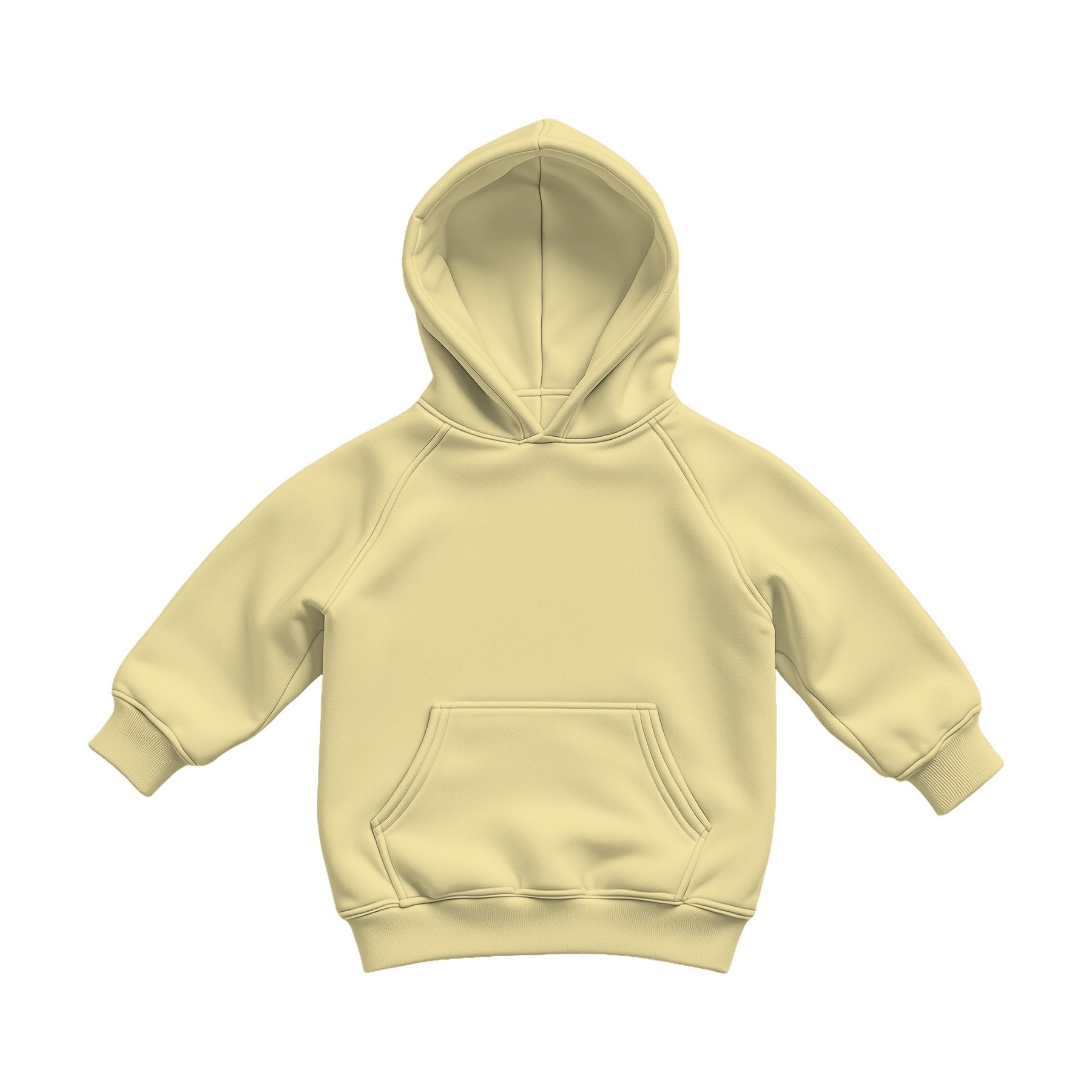 Hoodie Mockup — Banana Cream — High-Res Mockup Template | JPG Digital Download | Commercial Licence | MockupBulk