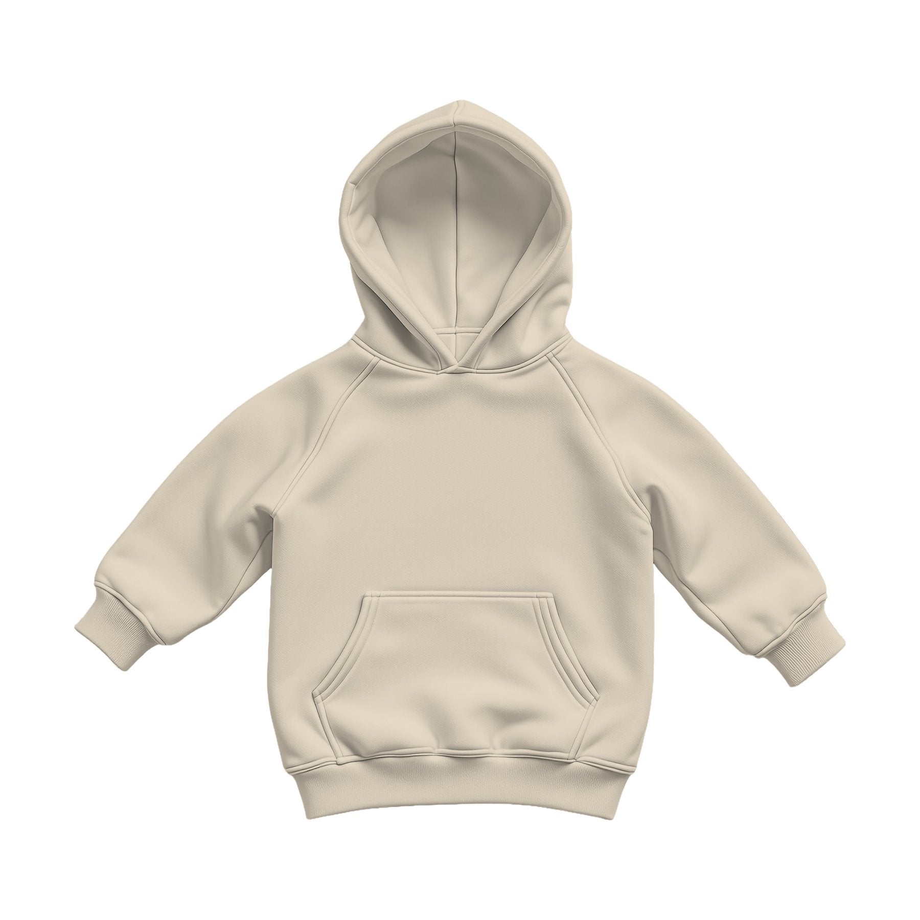 Hoodie Mockup, Bone | High Resolution JPG | POD Mockup Template | Commercial Use Download | MockupBulk