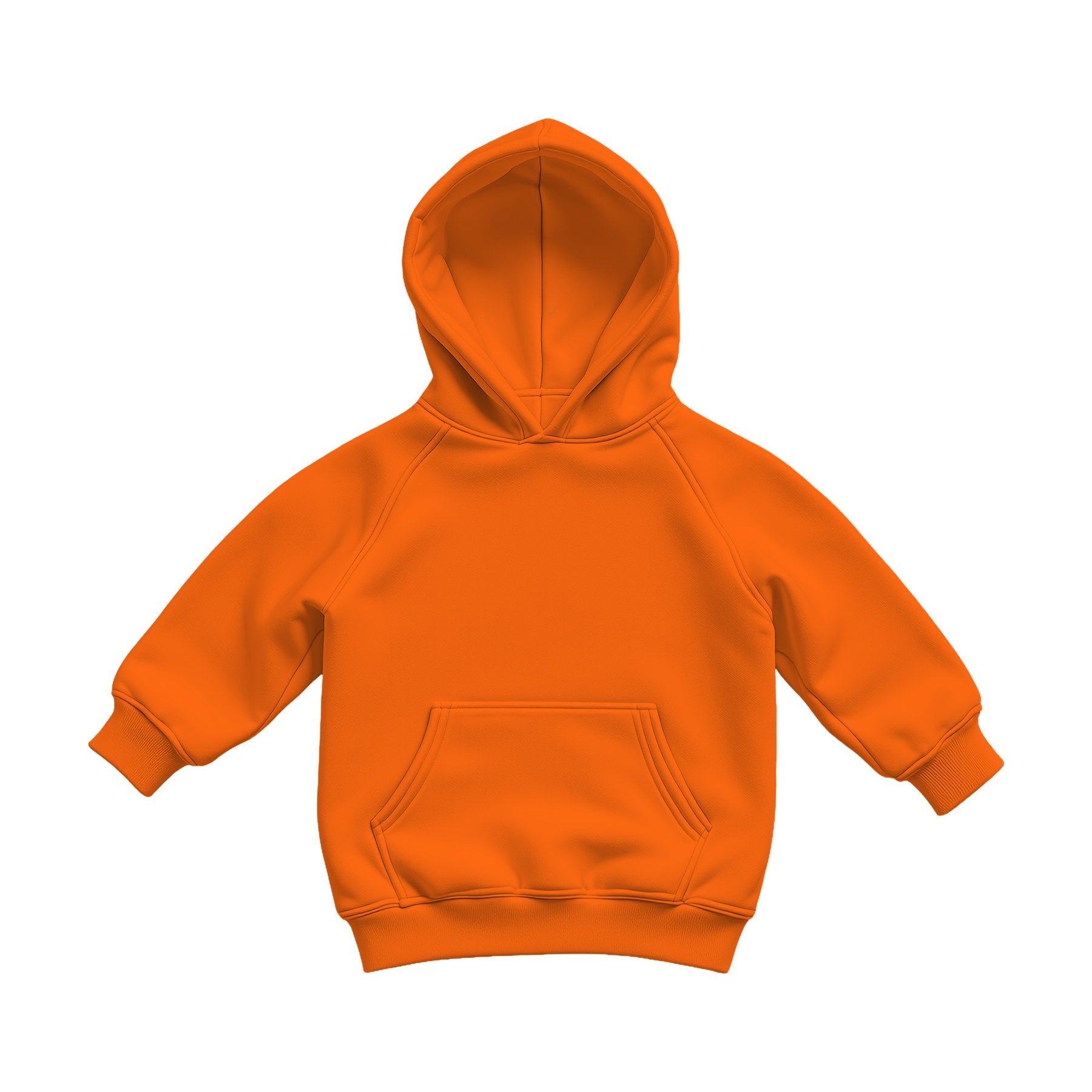 Hoodie Mockup, Bright Orange | JPG Mockup Download | For POD Sellers Designers Etsy Shops | Commercial Use | MockupBulk