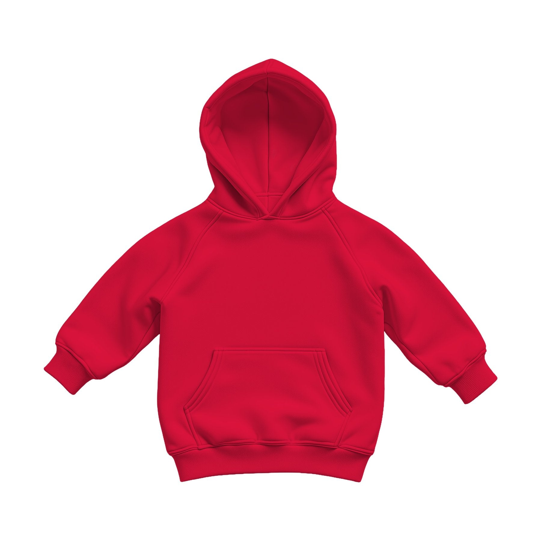 Crimson Hoodie Mockup | High Resolution JPG | POD Mockup Template | Commercial Use Download | MockupBulk
