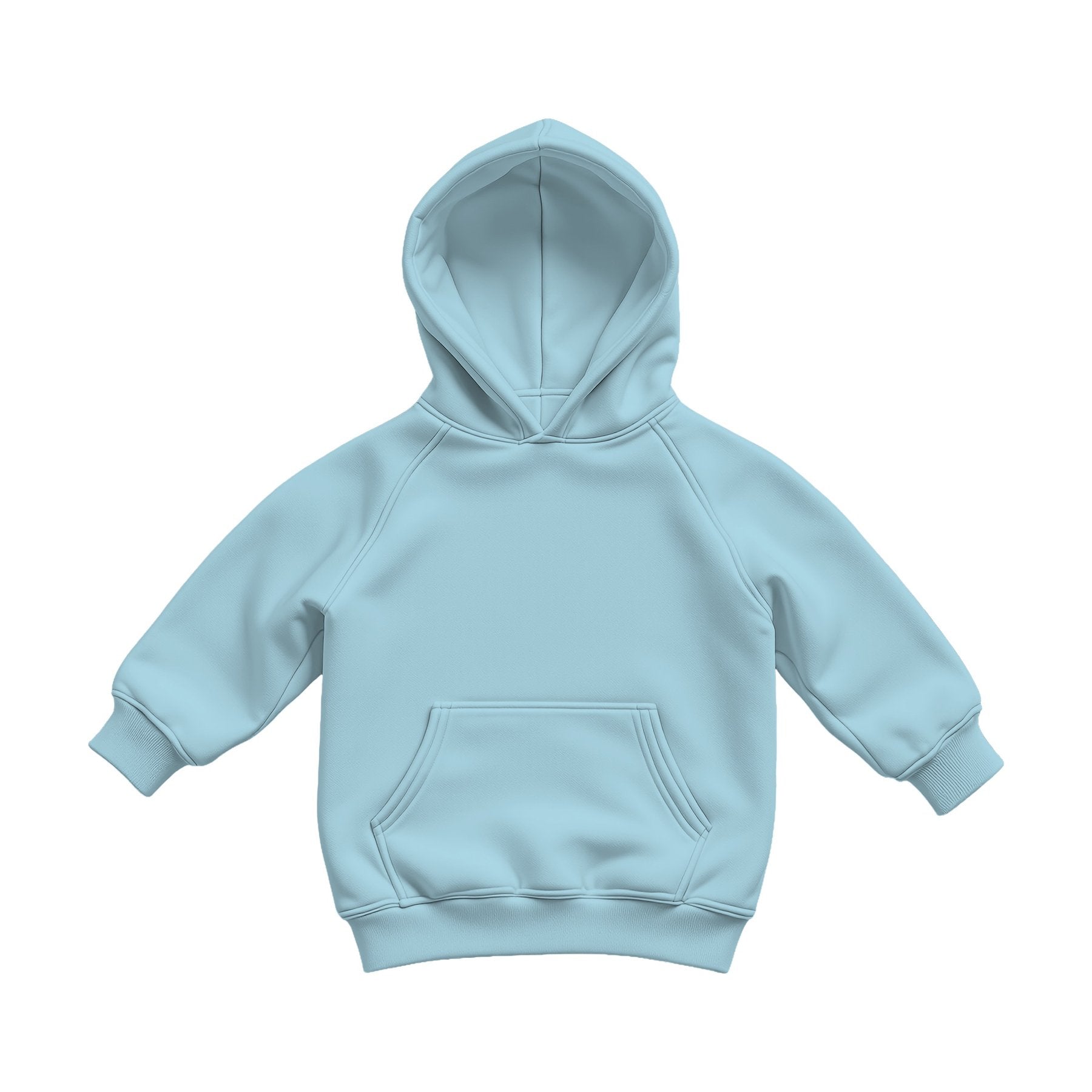 Hoodie Mockup — Light Blue — Digital Download Mockup | High-Resolution JPG | Commercial Use Included | MockupBulk