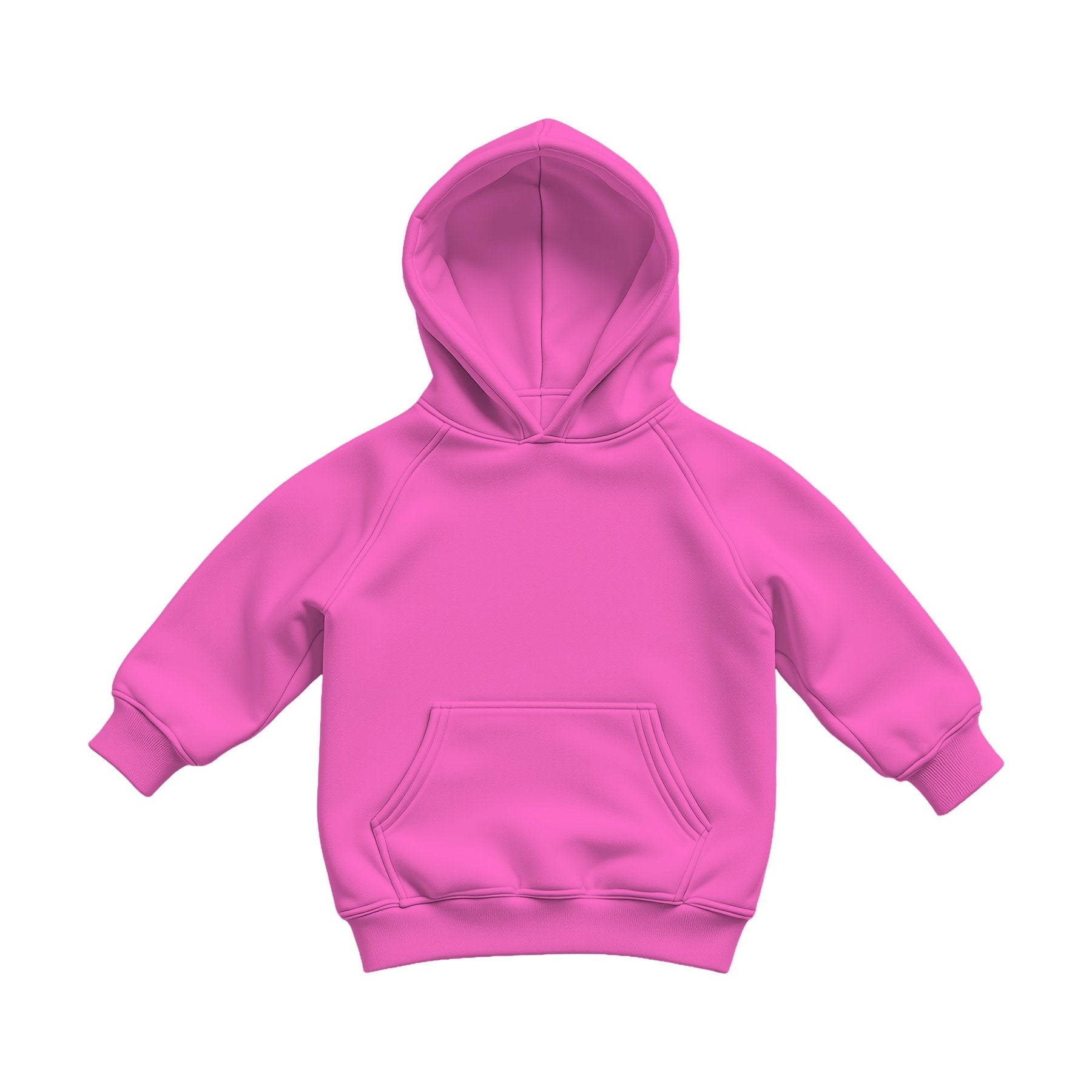 Hoodie Mockup — Neon Pink — Instant Download JPG Mockup | POD Etsy Redbubble Printful | Commercial Use | MockupBulk