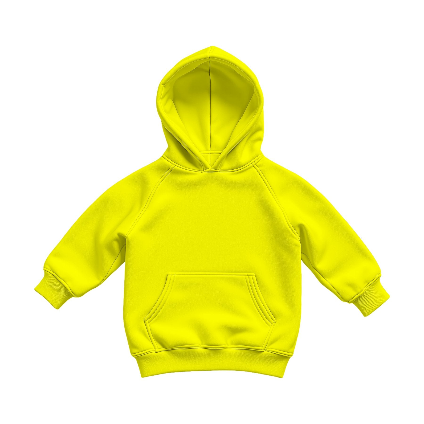 Hoodie Mockup — Yellow — Instant Download JPG Mockup | POD Etsy Redbubble Printful | Commercial Use | MockupBulk