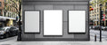 Street Advertising Frame Mockup, Blank Template #106 | bulkmockup Blank Frame Template | High-Res JPG | Commercial Licence | MockupBulk