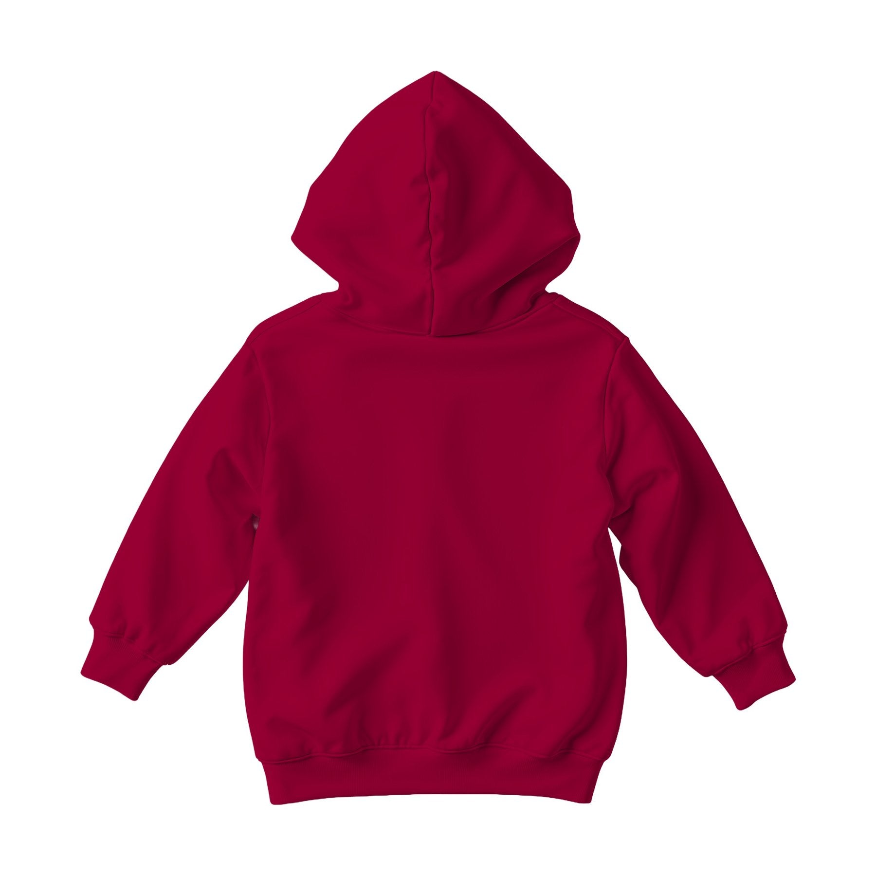 Hoodie Mockup, Antique Cherry Red Back View | Shopify Etsy Mockup Template | High-Res JPG | Commercial Use Download | MockupBulk