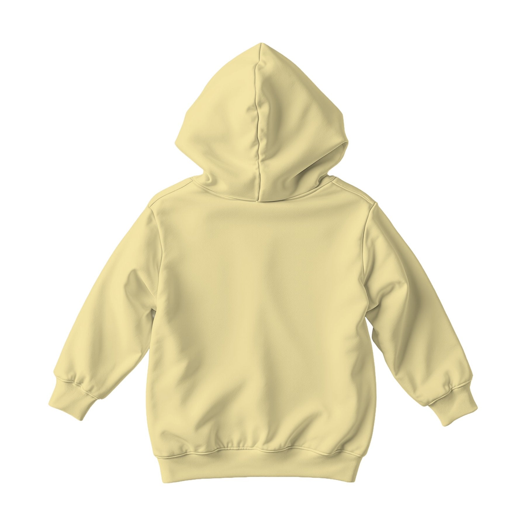 Hoodie Mockup | Banana Cream Back View — Etsy POD Mockup Template | Instant Download JPG | Commercial Use | MockupBulk