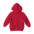 Hoodie Mockup — Cardinal Red Back View — Instant Download JPG Mockup | POD Etsy Redbubble Printful | Commercial Use | MockupBulk