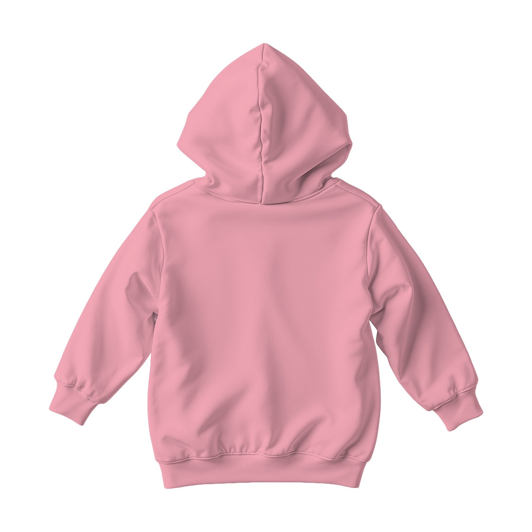 Charity Pink Back View Hoodie Mockup | Print on Demand Mockup | High-Res JPG Download | Commercial Use Included | MockupBulk