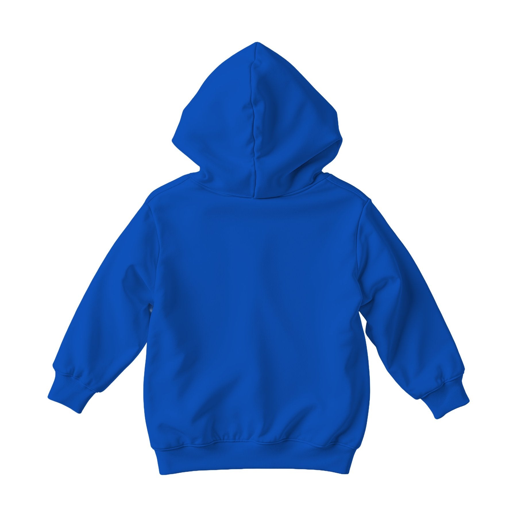 Hoodie Mockup, Sapphire Back View | Print on Demand Mockup | High-Res JPG Download | Commercial Use Included | MockupBulk