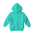 Hoodie Mockup — Turquoise Back View — Print on Demand Mockup | High-Res JPG Download | Commercial Use Included | MockupBulk