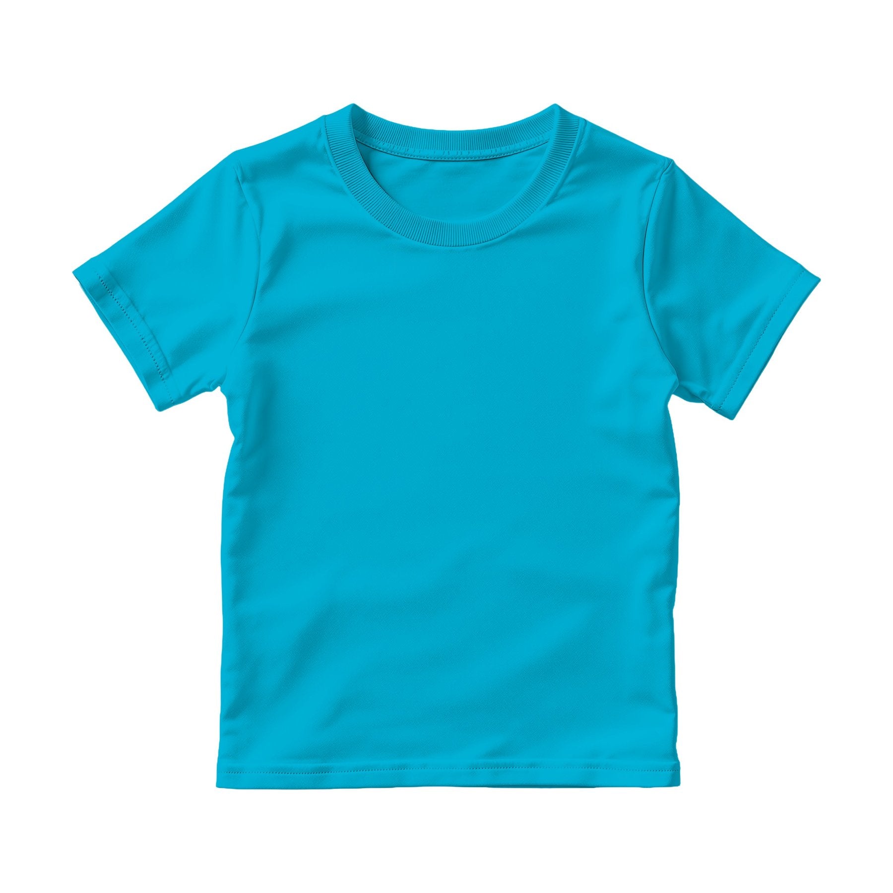 T-Shirt Mockup | Aqua | High-Res JPG Template | Instant Digital Download | POD Etsy Shopify | MockupBulk