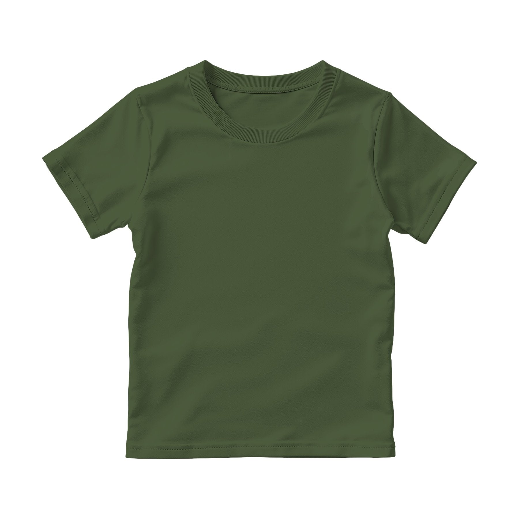 T-Shirt Mockup — Military Green — Product Mockup JPG | Instant Download | Commercial Use for POD Sellers | MockupBulk