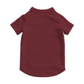 T-Shirt Mockup | Burgundy Back View — Print on Demand Mockup | High-Res JPG Download | Commercial Use Included | MockupBulk