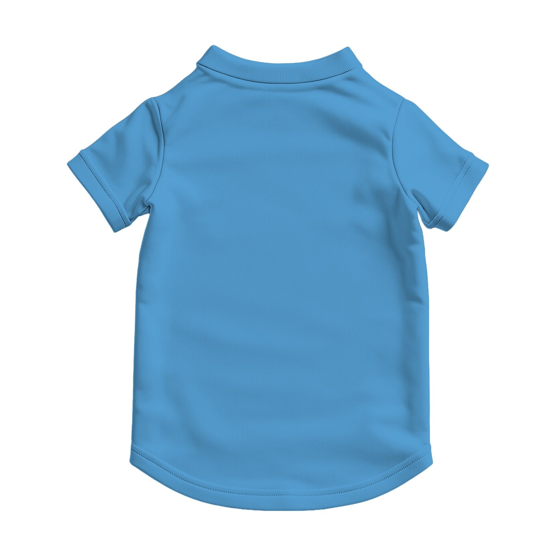 T-Shirt Mockup, Carolina Blue Back View | High-Res JPG Instant Download | Commercial Use | Etsy POD Shopify Template | MockupBulk