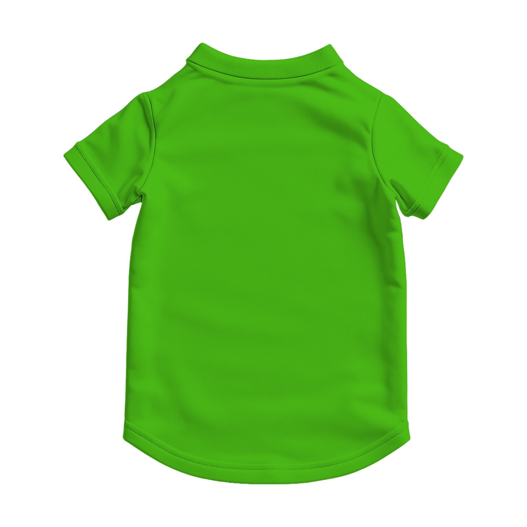 T-Shirt Mockup — Kelly Green Back View — Print on Demand Mockup | High-Res JPG Download | Commercial Use Included | MockupBulk