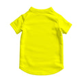 T-Shirt Mockup | Yellow Back View | Shopify Etsy Mockup Template | High-Res JPG | Commercial Use Download | MockupBulk