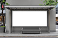 Street Advertising Frame Mockup | Blank Template #111 — Blank Frame Mockup JPG | Commercial Licence | bulkmockup Download | MockupBulk